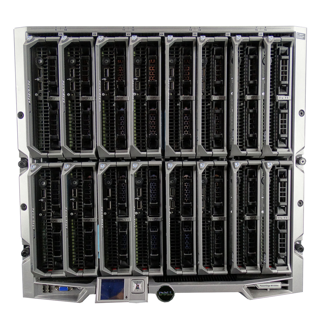 M1000e-v1.1 | Refurbished Dell PowerEdge M1000e Blade Chassis