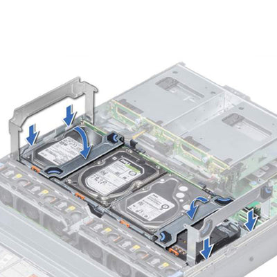 Dell Mid Drive Tray 4x 3.5"