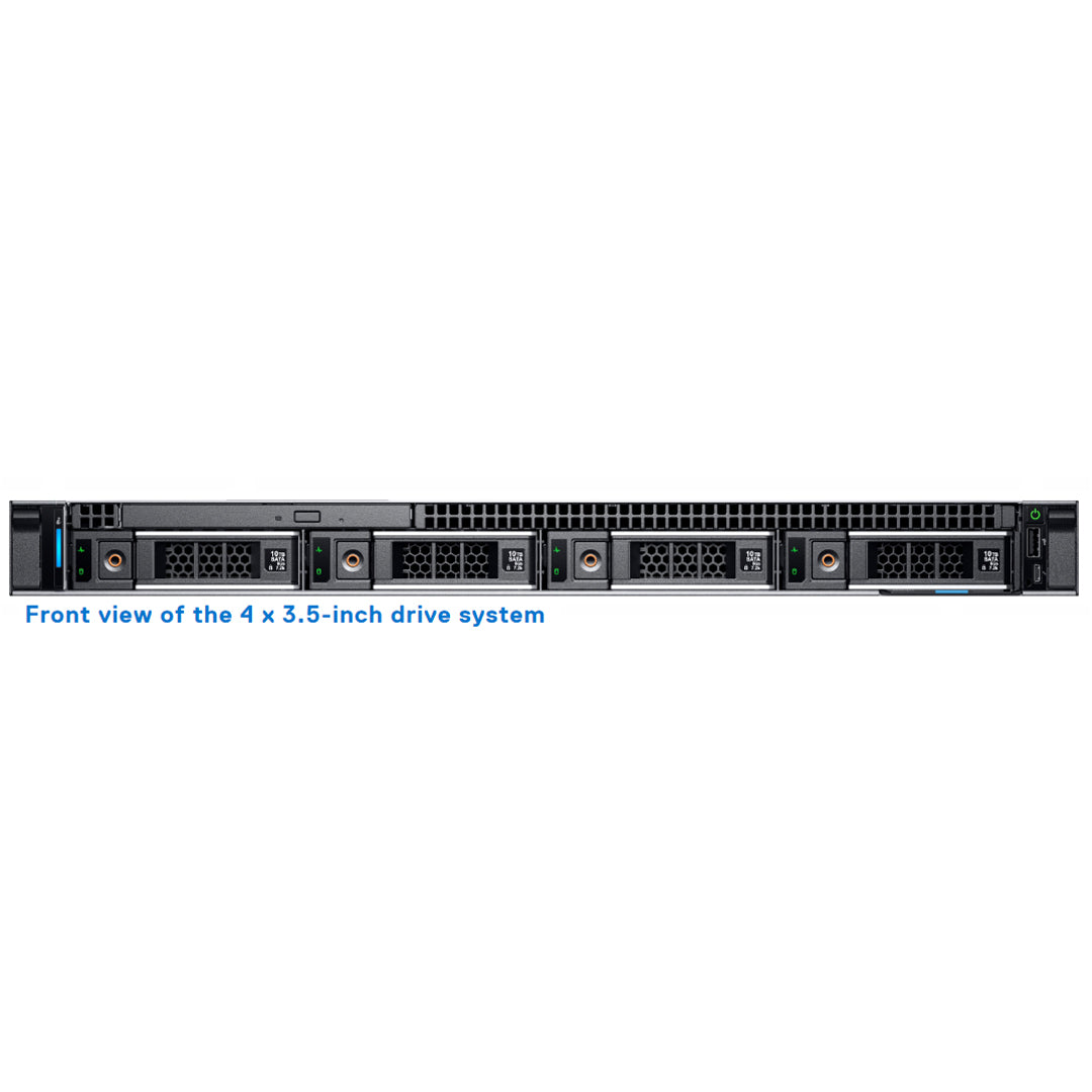 Dell PowerEdge R340 Rack Server Chassis (4x3.5")