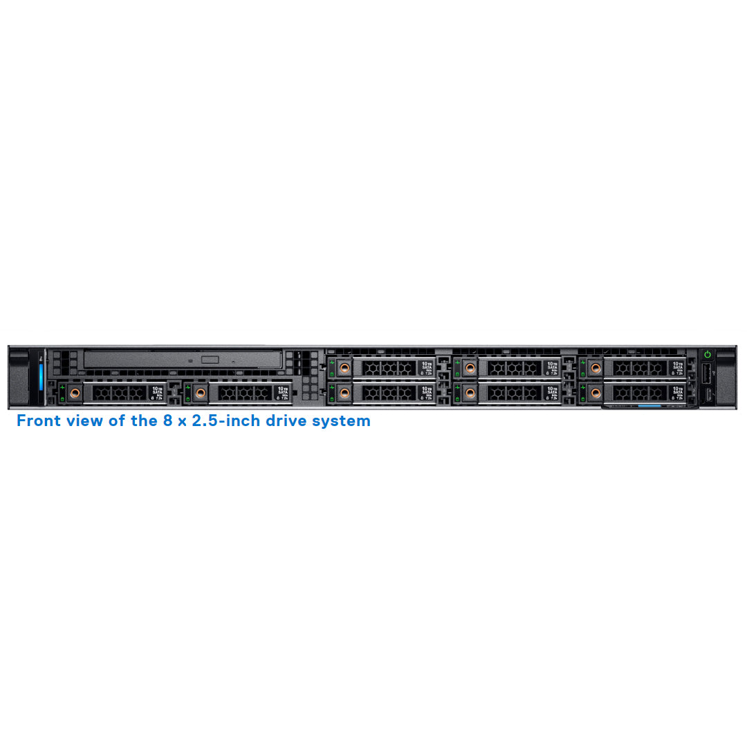 Dell PowerEdge R340 Rack Server Chassis (8x2.5")