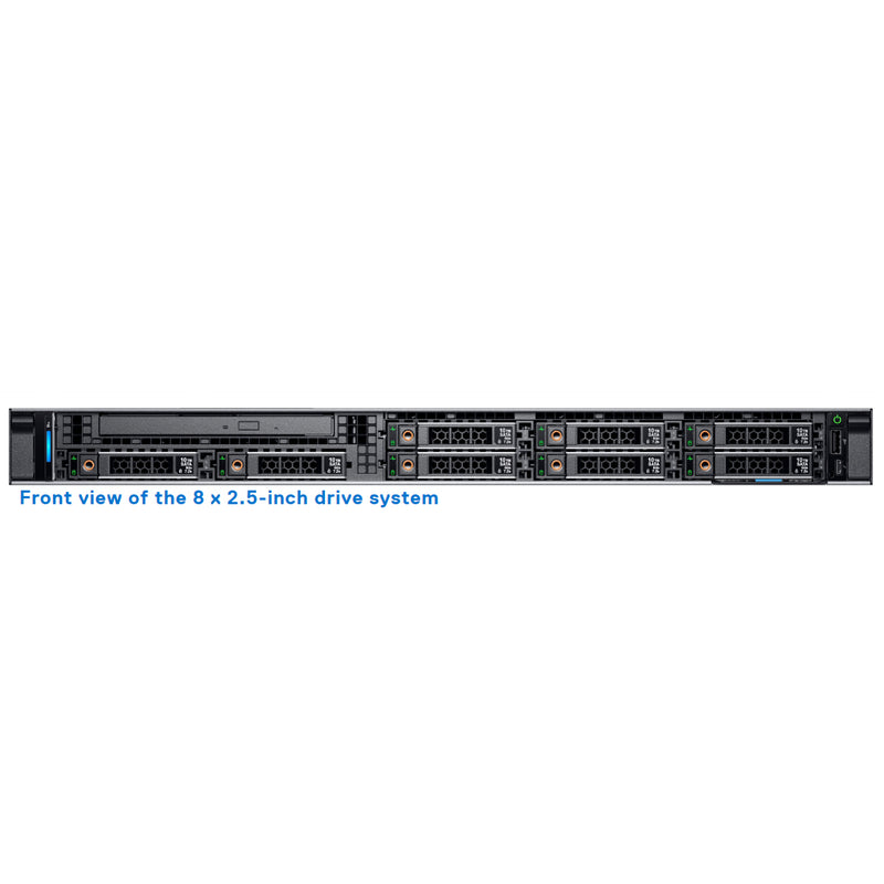 Dell PowerEdge R340 Rack Server Chassis (8x2.5")