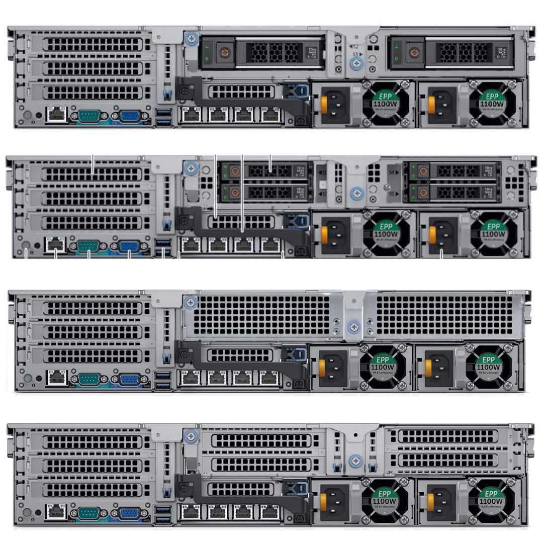 Dell PowerEdge R740xd Rack Server Chassis (24x2.5" SAS/SATA/NVMe)