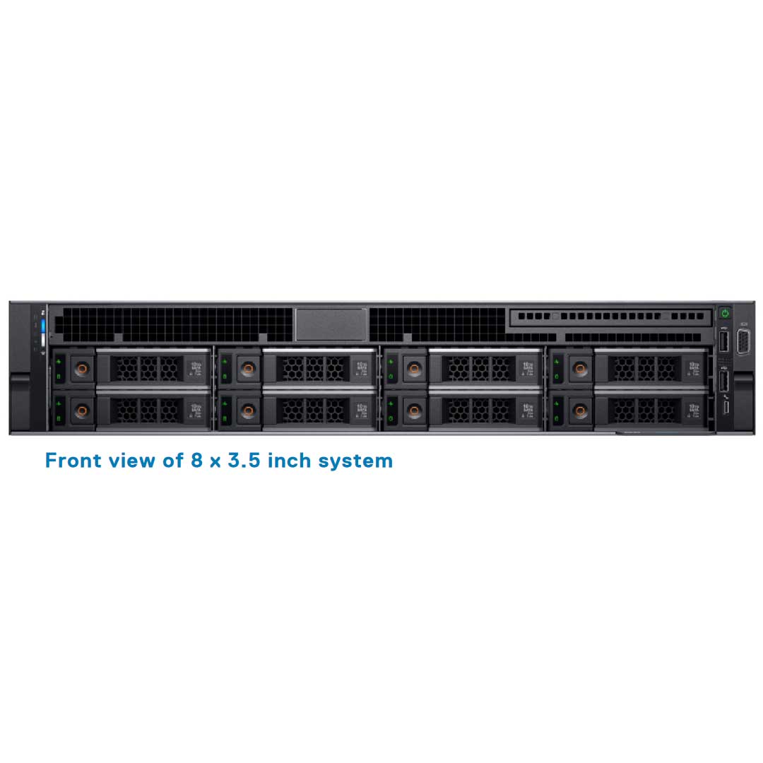 Dell PowerEdge R7415 Rack Server Chassis (8x3.5")
