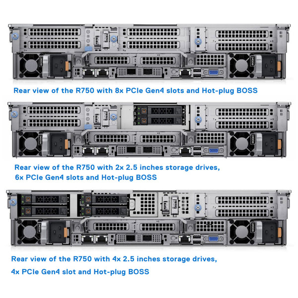 Dell PowerEdge R750 Chassis CTO 24x2.5" SFF
