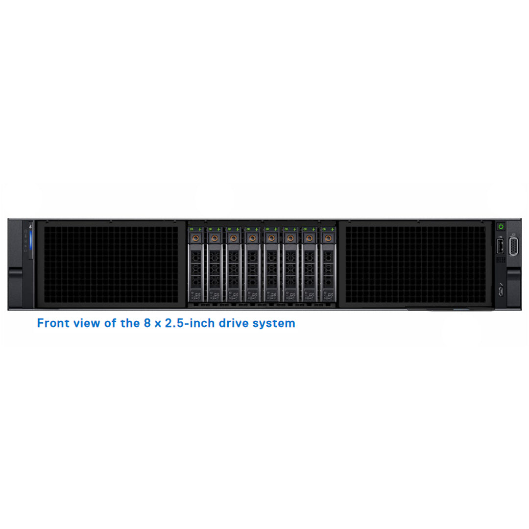 Dell PowerEdge R750xa 8x2.5" Chassis Rack Server
