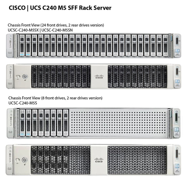 Cisco UCS C240 M5 8 SFF Chassis (UCSC-C240-M5S)