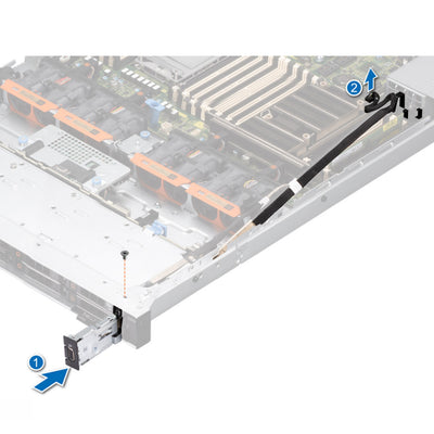 Dell Poweredge Front VGA Module 2.5" Chassis | HKKFR